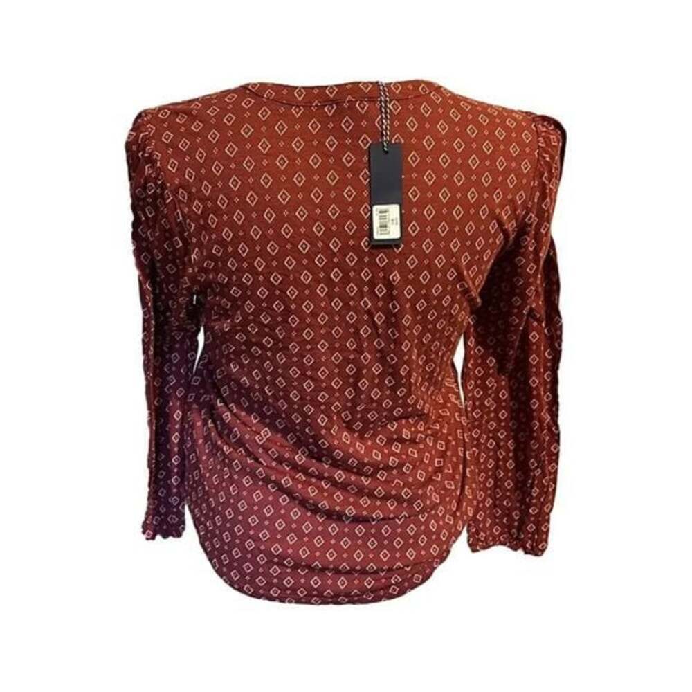 NWT Lucky Brand Printed Top Size Large - Picture 2 of 4